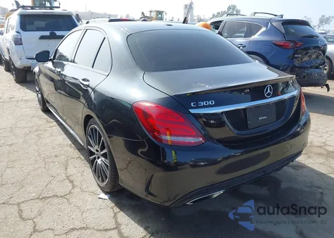 2018 Mercedes-Benz C 300 from USA, damaged, VIN 55SWF4JB7JU249607